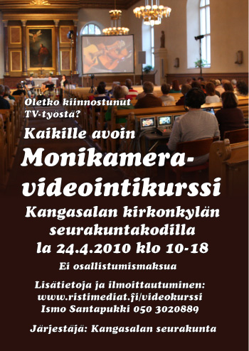 Videokurssin mainoskuva